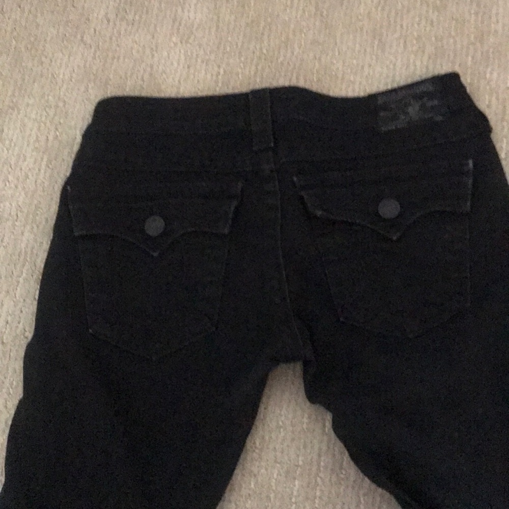 True religion black billy jeans